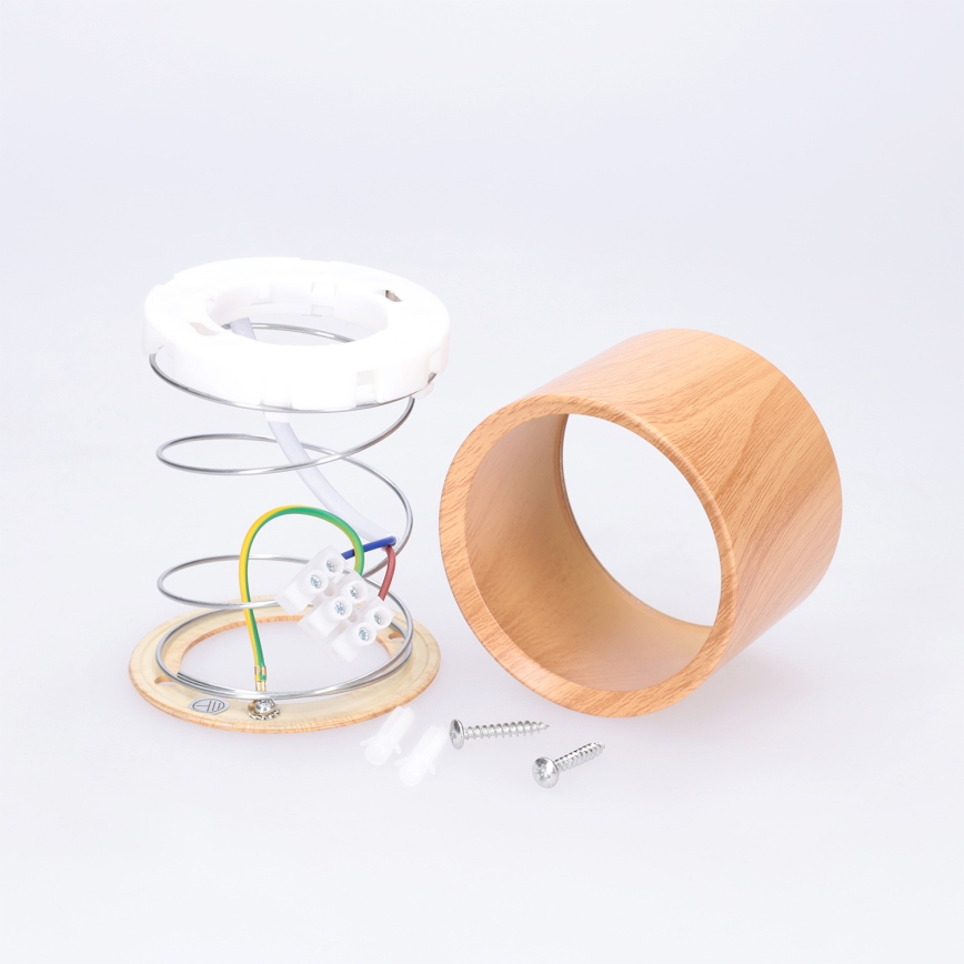 BRILAGI - Suunavalgusti SMOOTH 1xGX53/15W/230V 60x82 mm tamme dekor