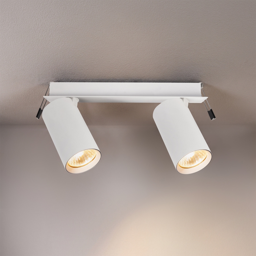 Brilagi - Süvistatav laevalgusti SELE 2xGU10/30W/230V valge