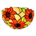 Brilagi - Tiffany-stiilis vitraažist seinavalgusti SUNFLOWER 1xE14/40W/230V