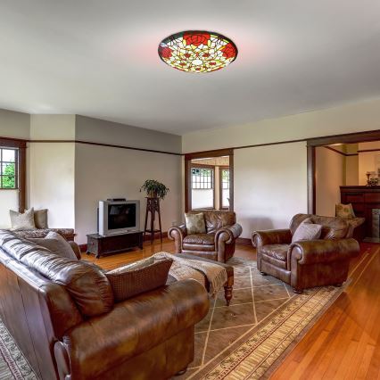 Brilagi - Tiffany-vitraažiga laevalgusti GARLAN 2xE27/60W/230V