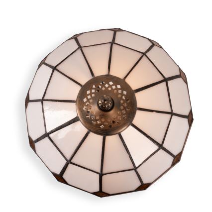 Brilagi - Tiffany vitraažiga laualamp SIENNA 1xE27/60W/230V