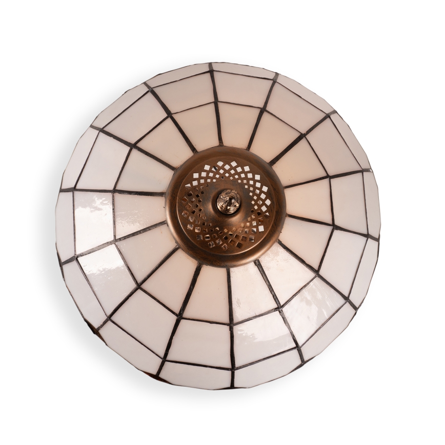 Brilagi - Tiffany-vitraažiga laualamp SIENNA 1xE27/60W/230V