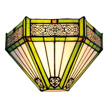 BRILAGI - Tiffany-vitraažiga seinavalgusti EMERALD 1xE14/40W/230V