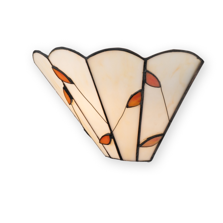 Brilagi - Tiffany-vitraažiga seinavalgusti FOLIA 1xE14/40W/230V
