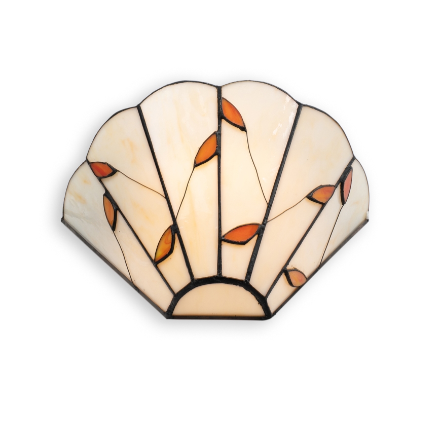 Brilagi - Tiffany-vitraažiga seinavalgusti FOLIA 1xE14/40W/230V