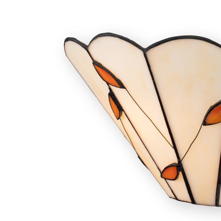 Brilagi - Tiffany-vitraažiga seinavalgusti FOLIA 1xE14/40W/230V