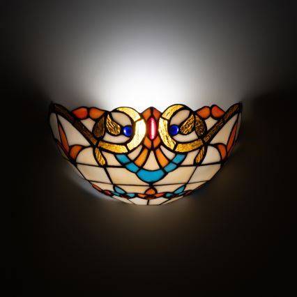 Brilagi - Tiffany-vitraažiga seinavalgusti MIRABELLA 1xE14/40W/230V