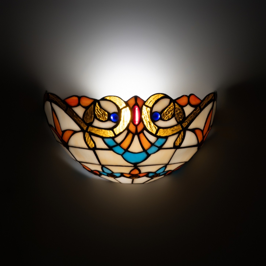 Brilagi - Tiffany-vitraažiga seinavalgusti MIRABELLA 1xE14/40W/230V