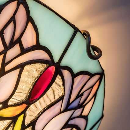 Brilagi - Tiffany-vitraažist laelamp LORAS 2xE27/60W/230V