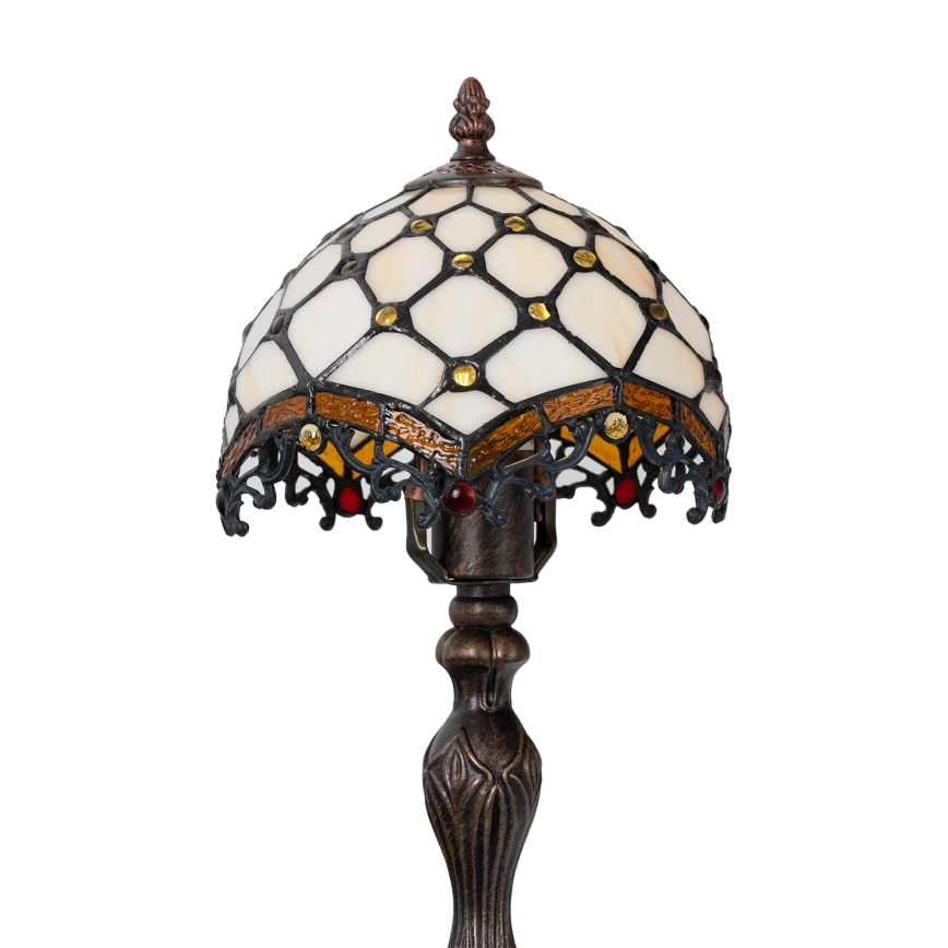Brilagi - Tiffany vitraažist laualamp ELEVANDILUU 1xE27/60W/230V