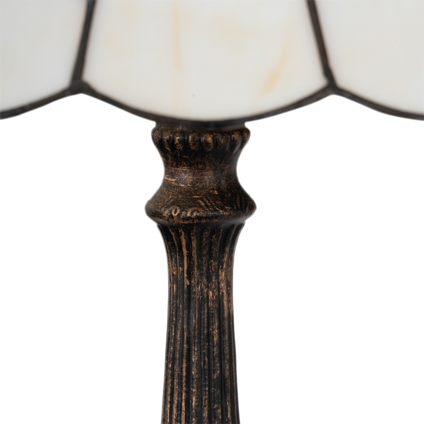 Brilagi - Tiffany vitraažist laualamp FOLIA 2xE27/60W/230V