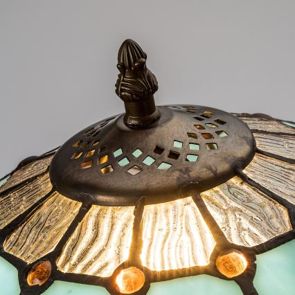 Brilagi - Tiffany vitraažist laualamp LORAS 1xE27/40W/230V