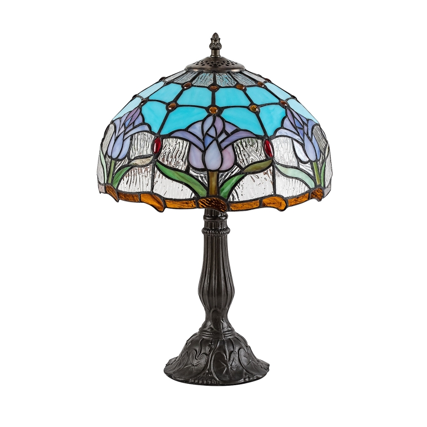 Brilagi - Tiffany vitraažist laualamp LORAS 1xE27/40W/230V