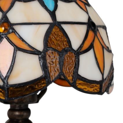 Brilagi - Tiffany vitraažist laualamp MIRABELLA 1xE27/60W/230V