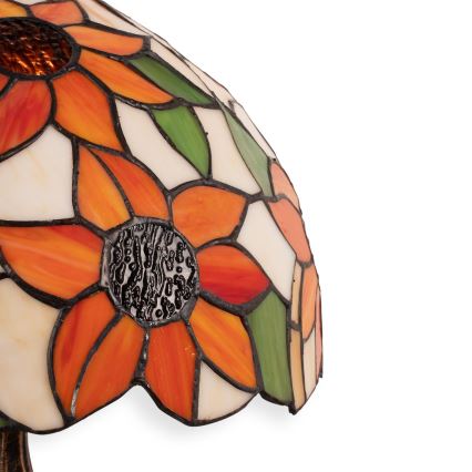 Brilagi - Tiffany vitraažist laualamp SUNFLOWER 1xE27/60W/230V