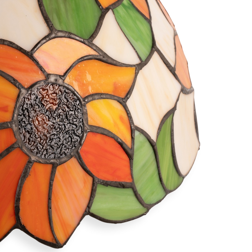 Brilagi - Tiffany vitraažist laualamp SUNFLOWER 2xE27/60W/230V
