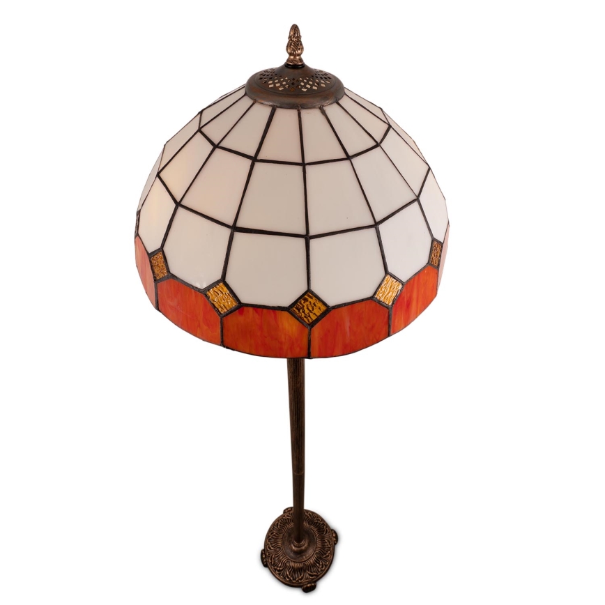 Brilagi - Tiffany-vitraažist põrandalamp SIENNA 2xE27/60W/230V