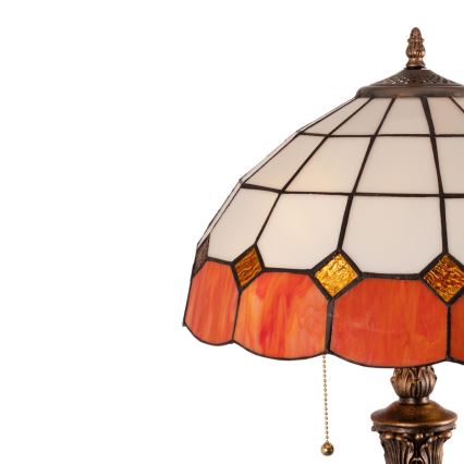 Brilagi - Tiffany-vitraažist põrandalamp SIENNA 2xE27/60W/230V