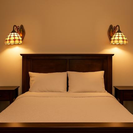 Brilagi - Tiffany vitraažist seinavalgusti DORAN 1xE27/40W/230V