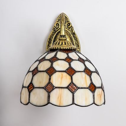 Brilagi - Tiffany vitraažist seinavalgusti DORAN 1xE27/40W/230V