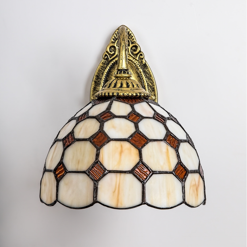Brilagi - Tiffany vitraažist seinavalgusti DORAN 1xE27/40W/230V