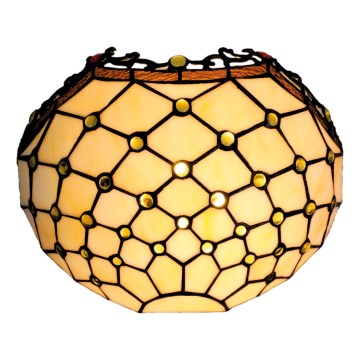 Brilagi - Tiffany-vitraažist seinavalgusti elevandiluu 1xE14/40W/230V