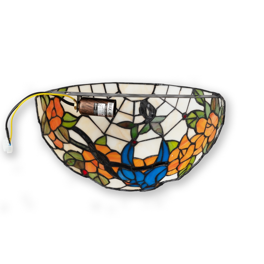 Brilagi - Tiffany-vitraažist seinavalgusti JUNGLE 1xE14/40W/230V