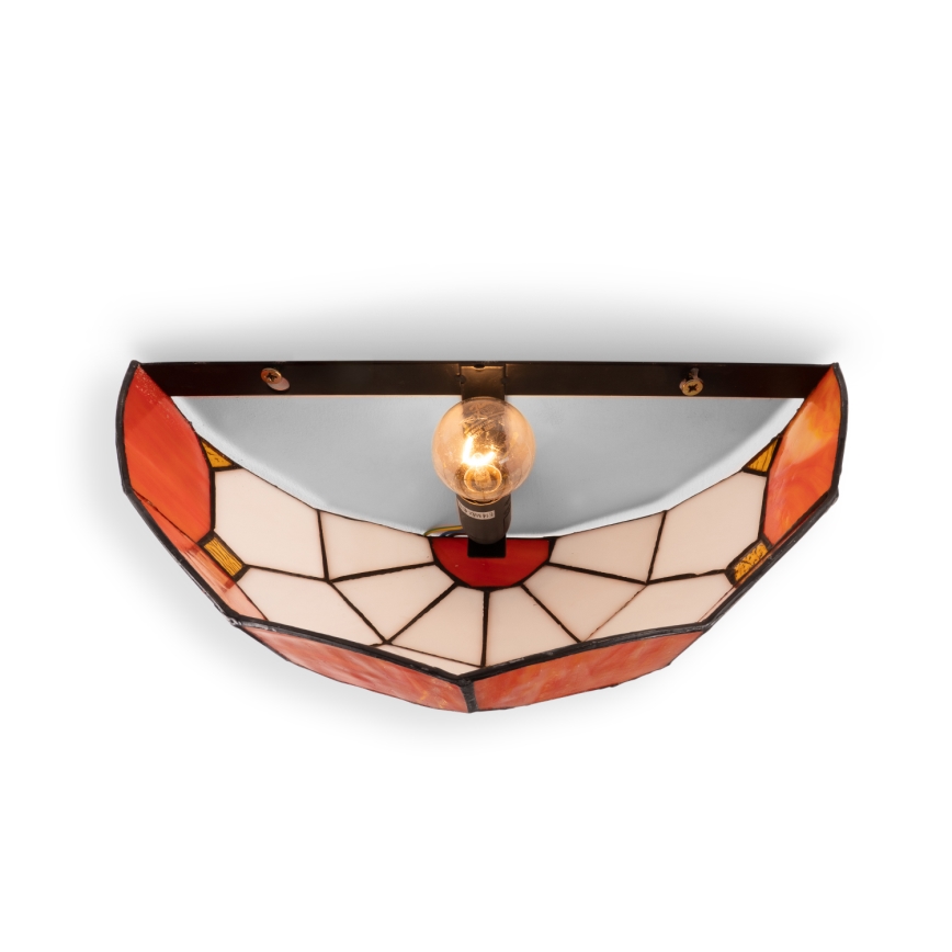Brilagi - Tiffany vitraažist seinavalgusti SIENNA 1xE14/40W/230V