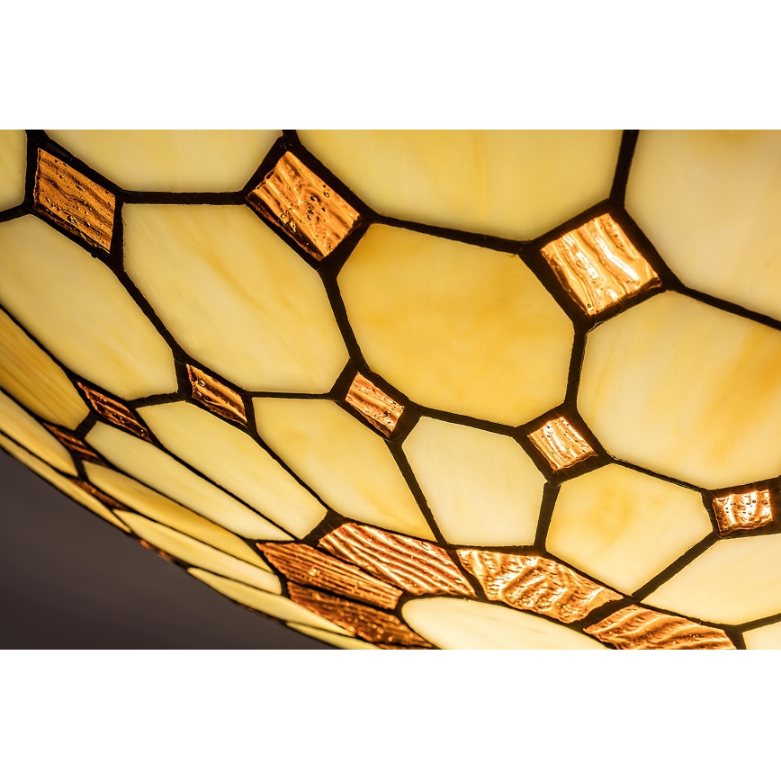 Brilagi - Tiffany vitraažlaelamp DORAN 2xE27/60W/230V