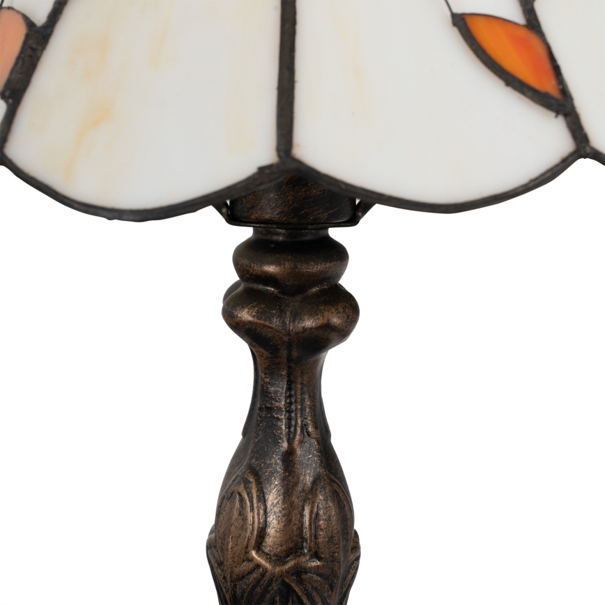 Brilagi - Tiffany-vitraažlaualamp FOLIA 1xE27/60W/230V