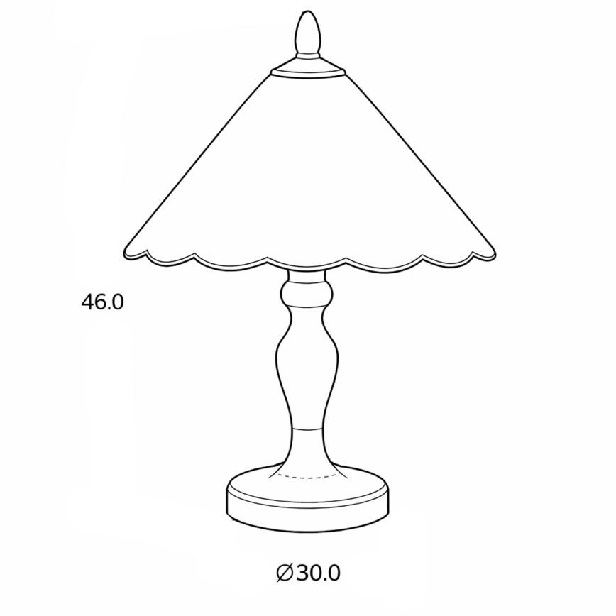 Brilagi - Tiffany-vitraažlaualamp FOLIA 1xE27/60W/230V