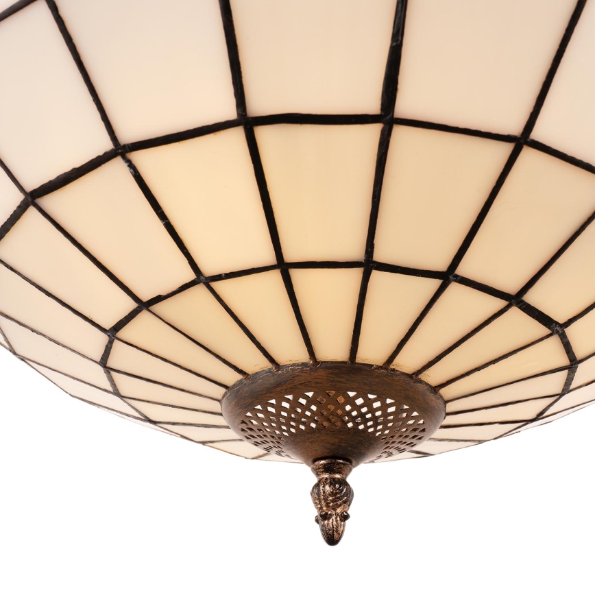 Brilagi - Tiffany vitraažlühter ketiga SIENNA 3xE27/60W/230V läbimõõt 50 cm