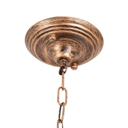 Brilagi - Tiffany vitraažlühter ketiga SIENNA 3xE27/60W/230V läbimõõt 50 cm