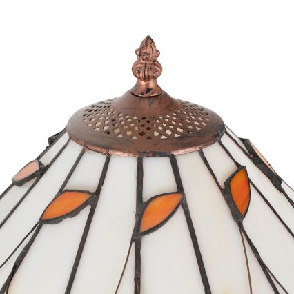 Brilagi - Tiffany-vitraažpõrandalamp FOLIA 2xE27/60W/230V