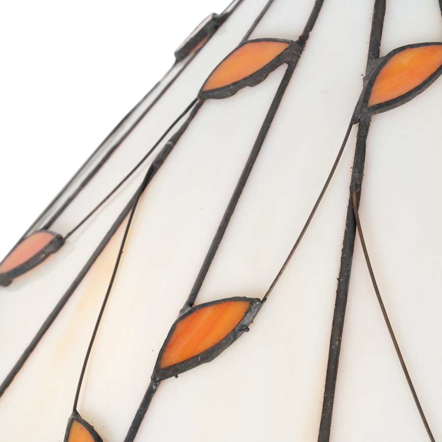 Brilagi - Tiffany-vitraažpõrandalamp FOLIA 2xE27/60W/230V