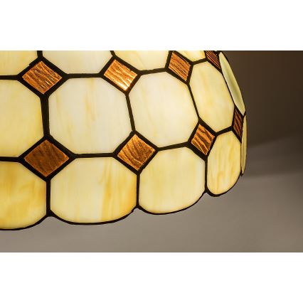 Brilagi - Tiffany vitraažripplühter ketiga DORAN 2xE27/60W/230V