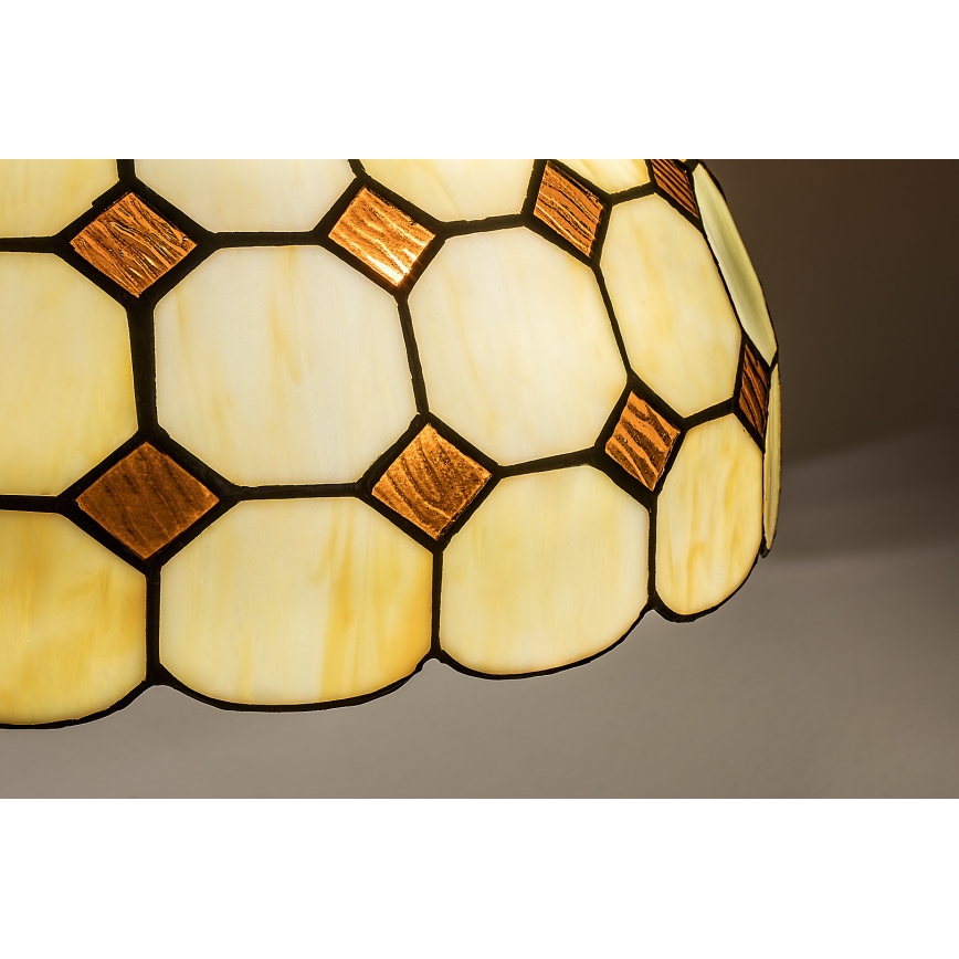 Brilagi - Tiffany vitraažripplühter ketiga DORAN 2xE27/60W/230V