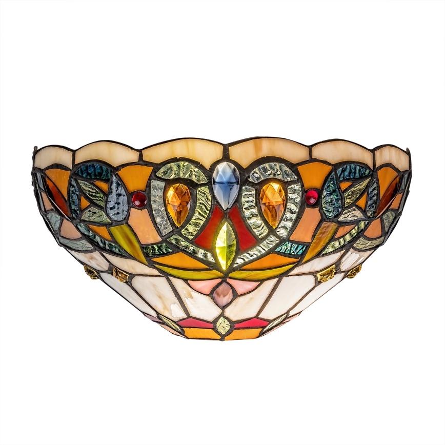 Brilagi - Tiffany-vitraažseinavalgusti LUISA 1xE27/40W/230V