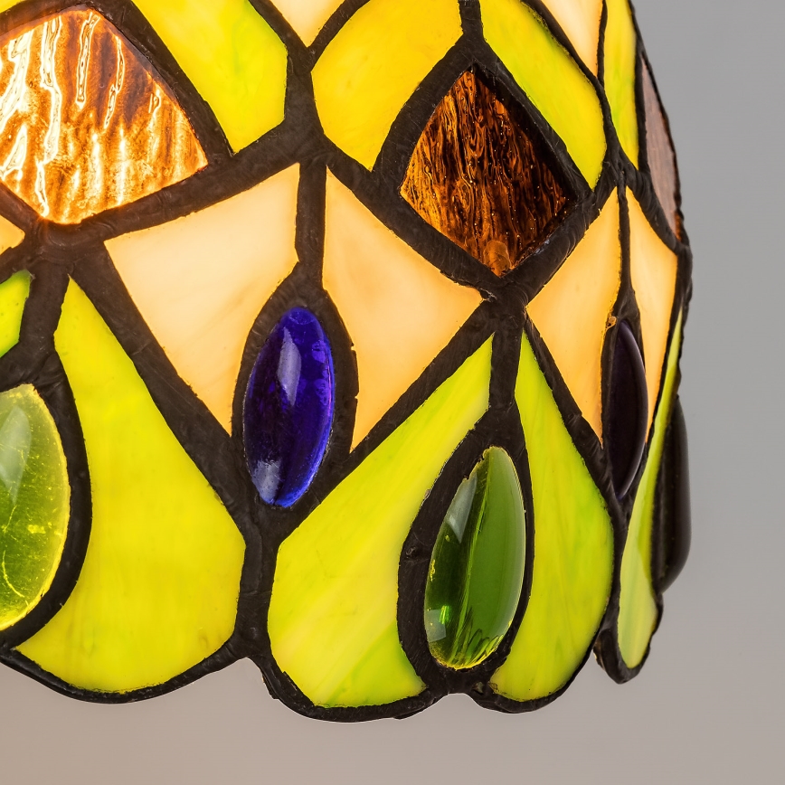 Brilagi - Tiffany-vitraažseinavalgusti MARGARET 1xE27/40W/230V