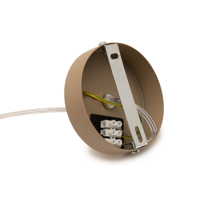Brilagi - toitekaabel PARTY 1x E27/60W/230V, läbimõõduga 10 cm, beež