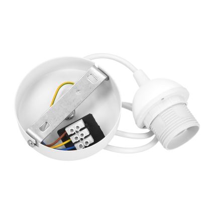 Brilagi - Toitekaabel PARTY 1xE27/60W/230V, läbimõõt 10 cm, valge