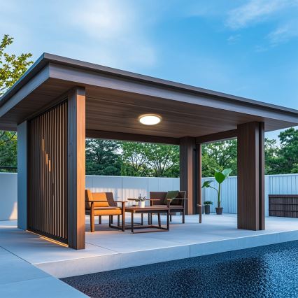 Brilagi - ULTRA SLIM LED-vannitoa laevalgusti, LED/12W/230V, Ø 22,5 cm, kuldne, IP54