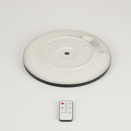 Brilagi - LED reguleeritav laevalgusti ULTRA SLIM LED/18W/230V 2700-6500K läbimõõt 30 cm must + kaugjuhtimispult