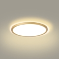 Brilagi - ULTRA SLIM LED vannitoa laevalgusti LED/18W/230V Ø 30 cm kuldne IP54