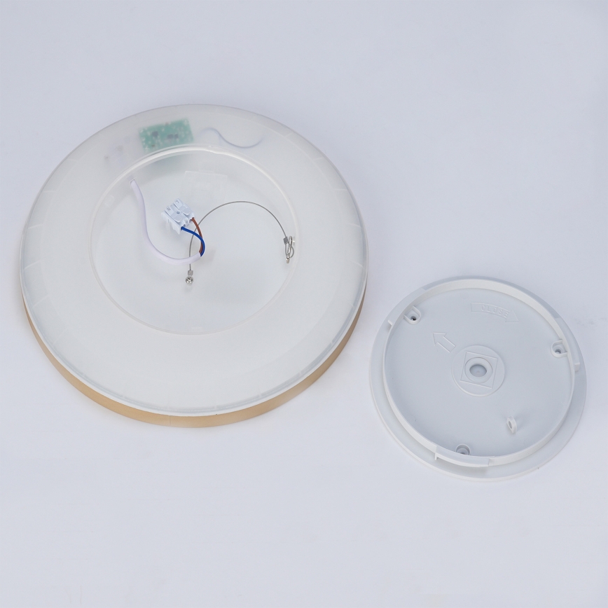 Brilagi - ULTRA SLIM LED vannitoa laevalgusti LED/18W/230V Ø 30 cm kuldne IP54