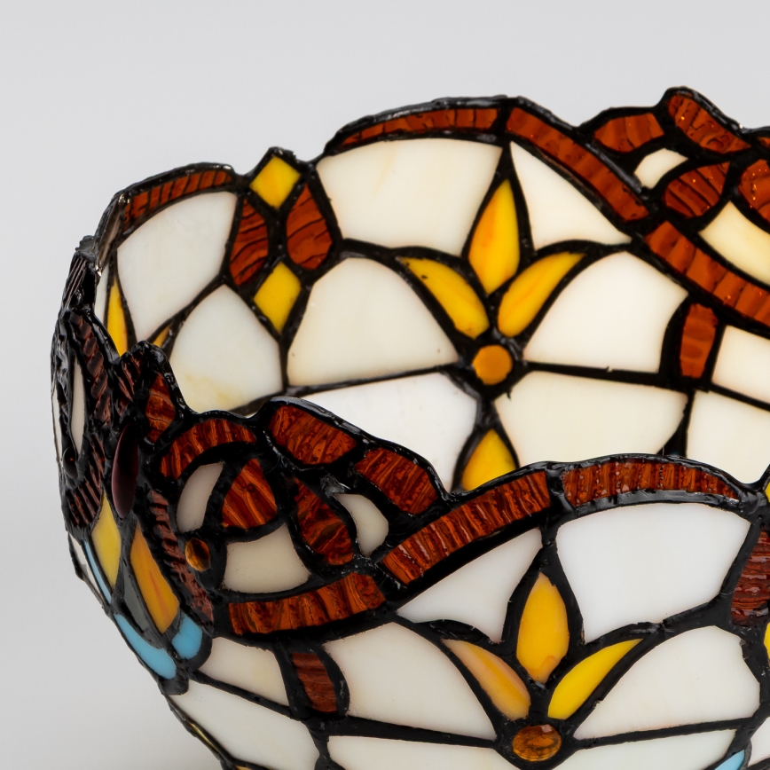 Brilagi - Universaalne asendusklaas TIFFANY E27 d. 20 cm