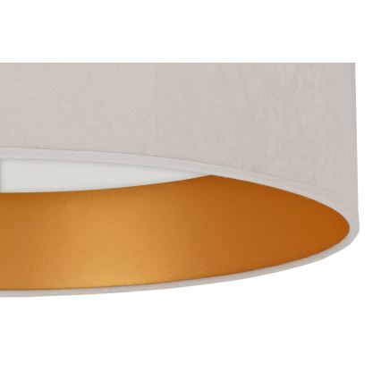 BRILAGI - Universaalne asenduslambivari VELVET Ø 30 cm kreemne/kuldne
