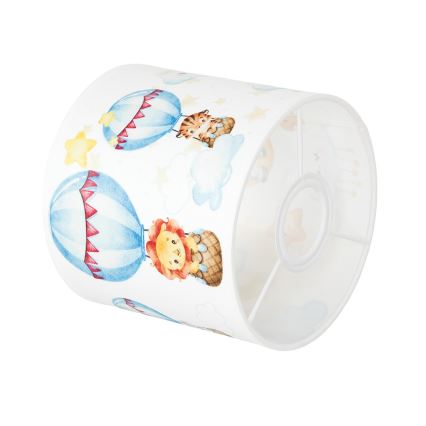 BRILAGI - Universaalne BOBO lambivari E27, läbimõõt 15 cm, valge/loomamustriga
