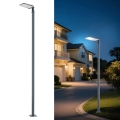 Brilagi - URBANLIGHT LED/100W/230V väline tänavavalgusti koos 3 m postiga ja liigendiga, antratsiit, IP65