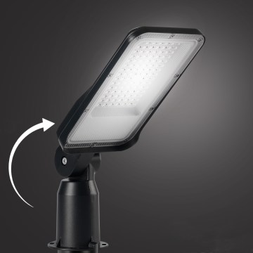 Brilagi - URBANLIGHT LED/50W/230V tänavavalgusti reguleeritava liigendiga, must, IP65